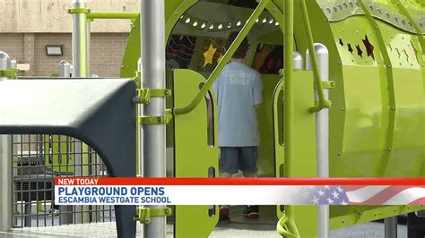 Escambia Westgate School receives a new playground | WEAR