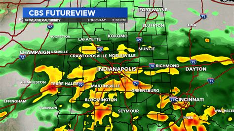 Rainy day for central Indiana; cooler temperatures on the way | WTTV CBS4Indy