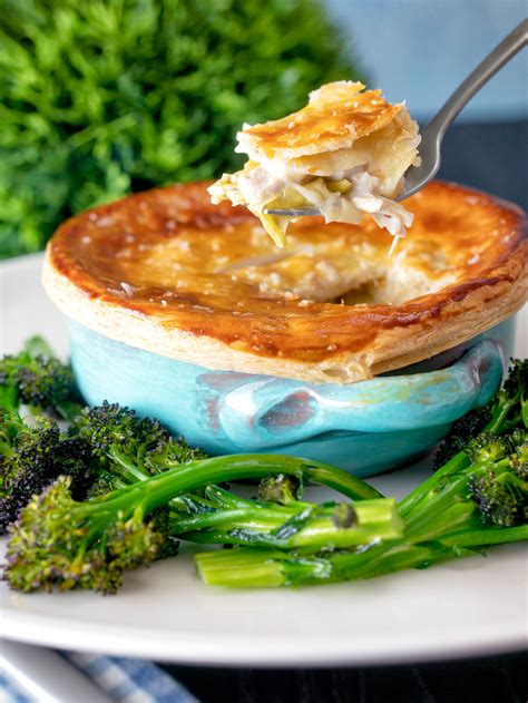 Chicken and Leek Pie with Creme Fraiche - Krumpli