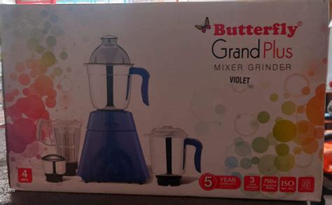 Mixer grinder – Butterfly (4 jars, 750 Watts) – Grobasket internet ...