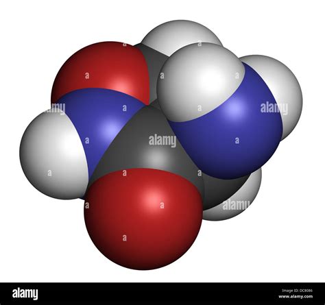 Cycloserine (D-cycloserine) tuberculosis drug, chemical structure ...