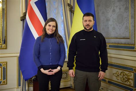 Ukraine President and Iceland PM discussed Russia compensation ...