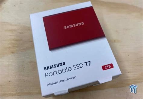 Samsung Portable SSD T7 2TB Review