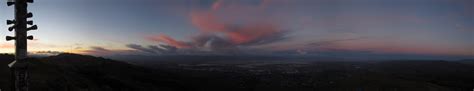 Snowy Monk: Weekly Pano: Mission Peak Sunrise