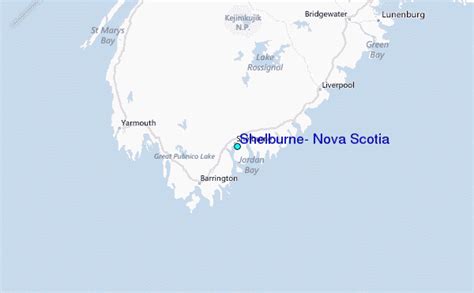 Shelburne, Nova Scotia Tide Station Location Guide