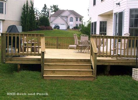 Deck Steps Gallery - HNH Deck and Porch, LLC