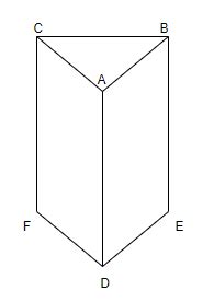 How Many Faces And Edges Does A Triangular Prism Have? - Vedantu