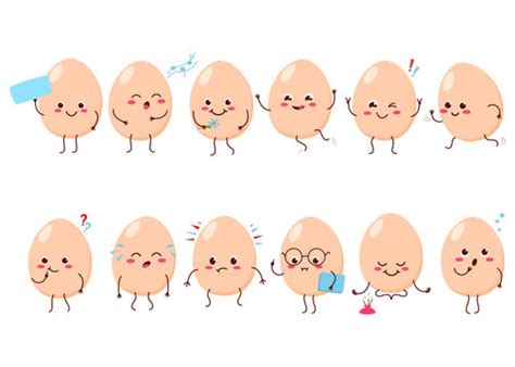 Egg Cartoon Character - Egg Cartoon Character Royalty Free Vector Image ...