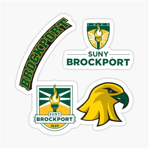 "SUNY Brockport pack" Sticker for Sale by Mis3musas | Redbubble