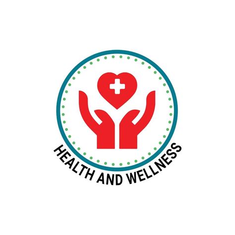 Health and Wellness logo design template free 20296495 Vector Art at ...