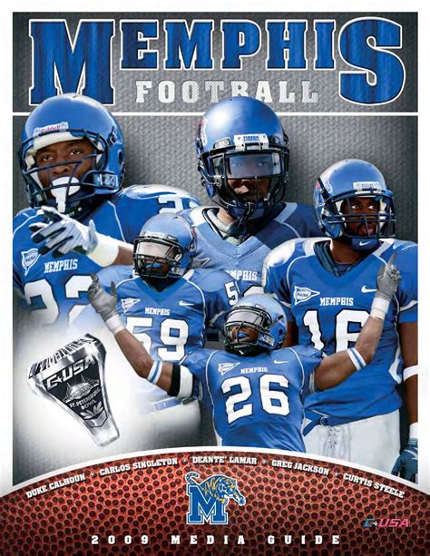 2009 Memphis Football Media Guide by University of Memphis Athletic Media Relations - issuu