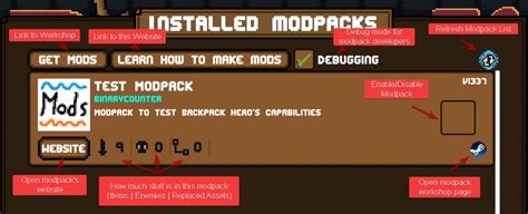 Installing Mods - Backpack Hero Modding