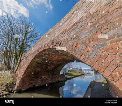 stratford canal hockley heath warwickshire bridge england uk inland ...