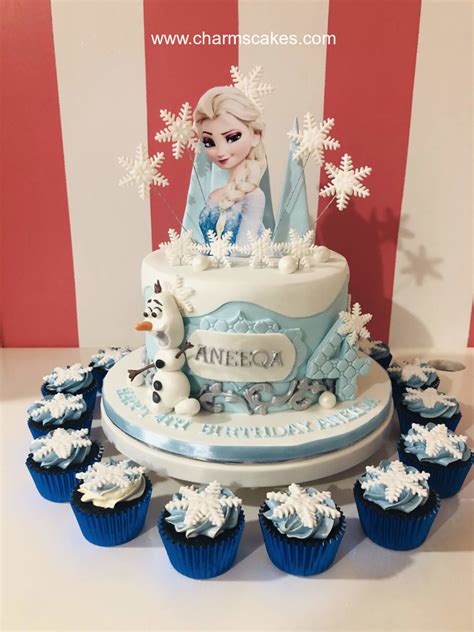 Charm's Cakes | Elsa Frozen Cake, A Customize Frozen cake