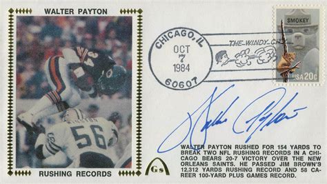 Walter Payton | PSA AutographFacts℠