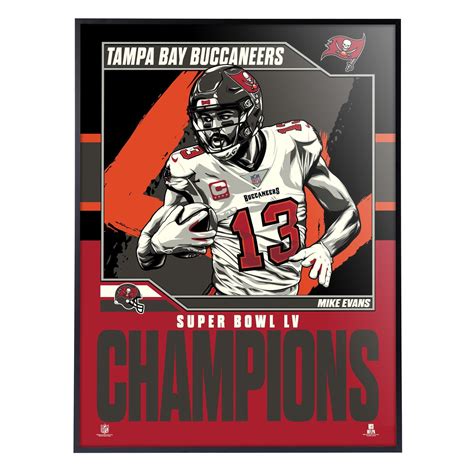 Phenom Gallery Tampa Bay Buccaneers Super Bowl LV Mike Evans Champs 18 ...