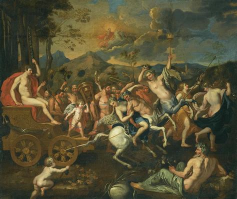 The Triumph Of Bacchus Painting by After Nicolas Poussin | Fine Art America