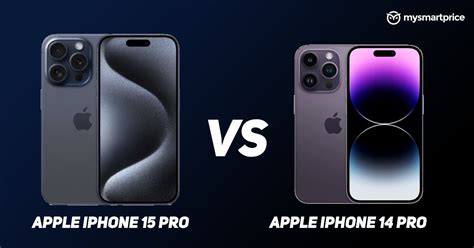 Apple iPhone 15 Pro vs Apple iPhone 14 Pro: What's the Difference in ...