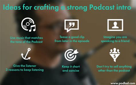 What makes a good Podcast intro - tips & audio examples — Podlad