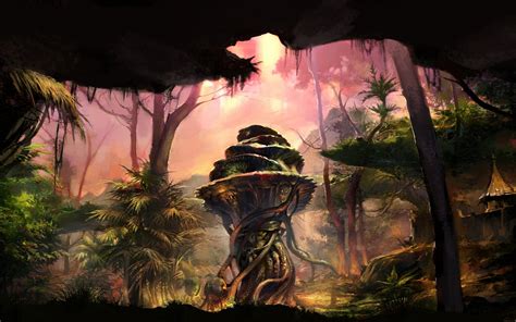 Fantasy Forest Wallpaper