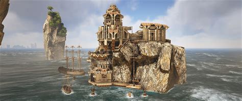 I built an Island Temple in ATLAS : r/playatlas