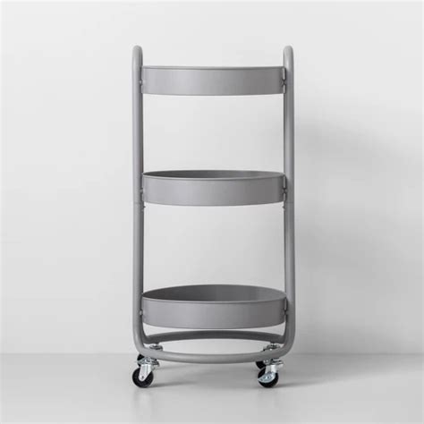 Round Metal Utility Cart - Made By Design™ : Target | Pot storage, Made by design, Storage cart