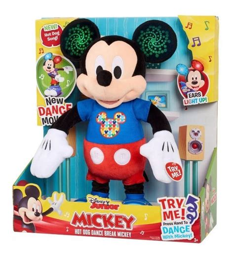 Disney Mickey Mouse Hot Dog Dance Break Mickey Plush Age 3+ – GIZMOS ...