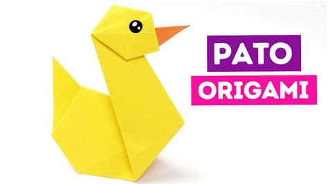 Cómo hacer un PATO de origami paso a paso - Manualidades Play