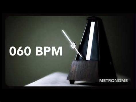 Metronome - 60 BPM | Metrónomo - YouTube