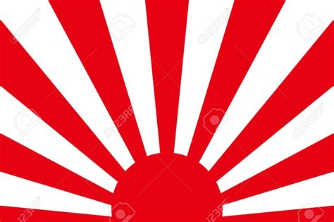 Background Material, Japan, Sunrise, Flag, Flag, Rising Sun Flag,.. Royalty Free Cliparts ...