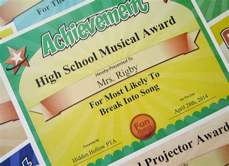 Funny Award Ideas: Teacher Appreciation Week