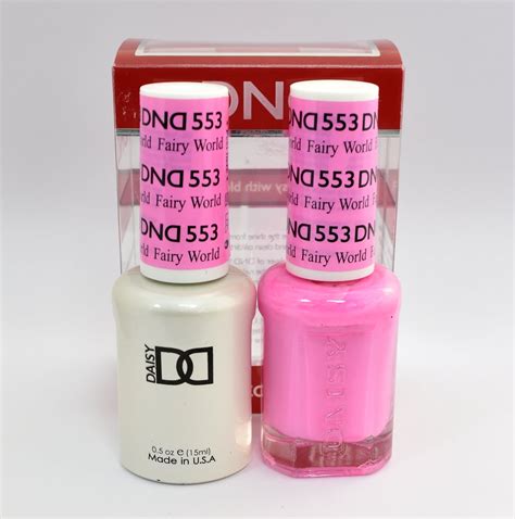 DND Nail Polish Gel & Matching Lacquer Set (553 - World Fairy ...