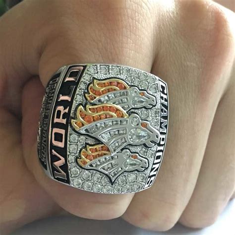 2015 Super Bowl 50 Denver Broncos Championship Ring(Fan) – Best Championship Rings|Championship ...