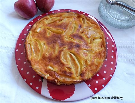 Dans la cuisine d'Hilary: Gâteau fondant aux pommes caramélisées / Caramelized apple fondant