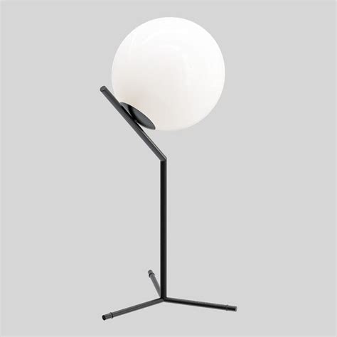 Flos Black Table Lamp (141812) 3D model - Download 3D model Flos Black Table Lamp (141812 ...