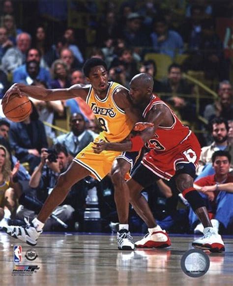 Michael Jordan & Kobe Bryant 1998 Action Photo Print (11 x 14 ...