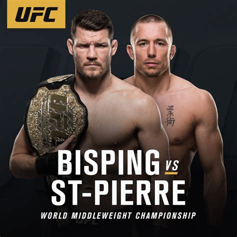 Bisping vs GSP UFC 217 - STRENGTH FIGHTER