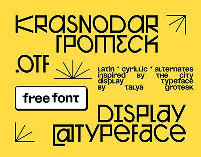 Free Font Projects :: Photos, videos, logos, illustrations and branding :: Behance