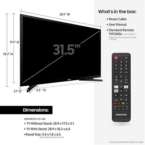 (missing remote) SAMSUNG 32-inch Class LED Smart FHD TV 1080P (UN32N5300AFXZA, 2018 Model ...