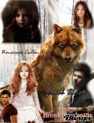 Renesmee Cullen & Jacob Black Picture #125992306 | Blingee.com