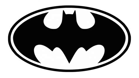 Batman Symbol Black And White