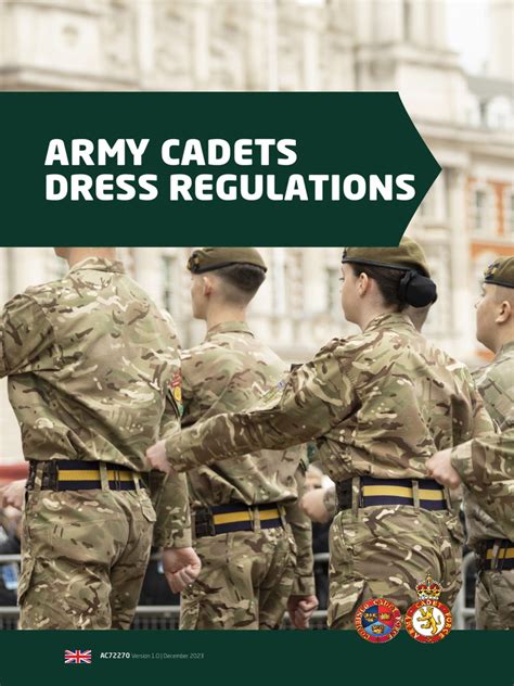 Army Cadet Dress Regulations 2023 | Download Free PDF | Sergeant ...