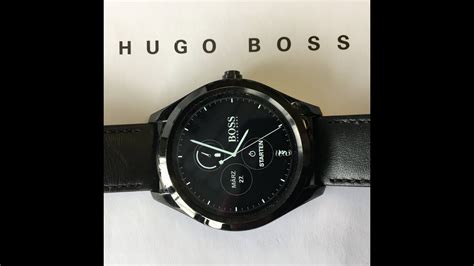 Hugo Boss Touch Smartwatch Review - YouTube