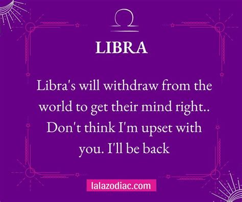 a purple background with the words libra on it