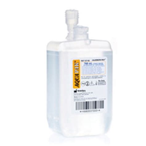 Nebulizer, AquaPak, Prefilled, Sterile Water, 705 Half Normal Saline, 760mL | Tri-anim Health ...