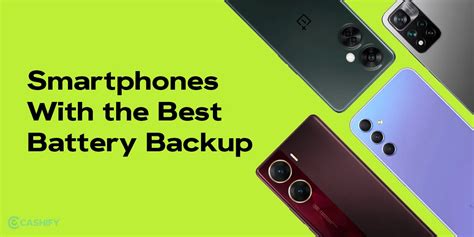 Best Battery Backup Phone in India That Serves Longer Usage Hours ...