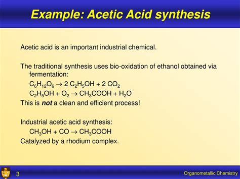 PPT - Organometallic Chemistry between organic and inorganic PowerPoint ...