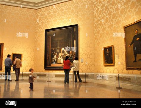 LAS MENINAS OF VELAZQUEZ MUSEO DEL PRADO MADRID SPAIN Stock Photo, Royalty Free Image: 10374958 ...