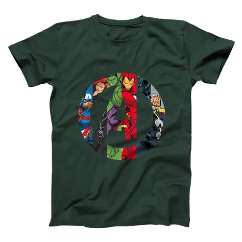 Personalized Avengers A Logo T-Shirt - All Star Shirt