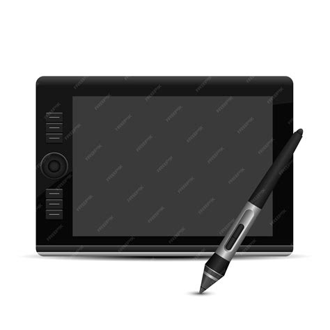 Premium Vector | Graphic tablet design illustration isolated on white ...